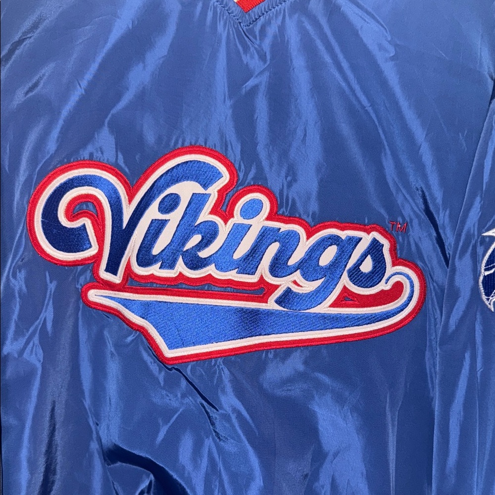 Blue Vikings Pullover Jacket - image 4